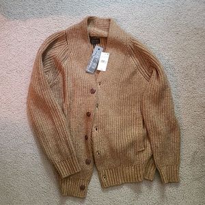 Jachs NY cardigan - tan sz XL - NWT $168